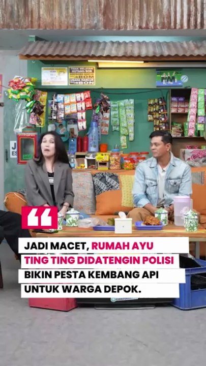 Ayu Ting Ting bikin pesta kembang api sampai di datengin Polisi?