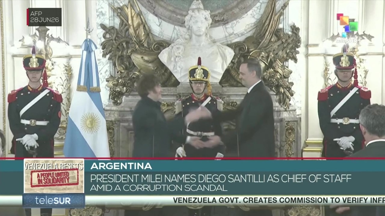 Argentina | Milei names Diego Santilli as Chief of Staff amid corruption scandal