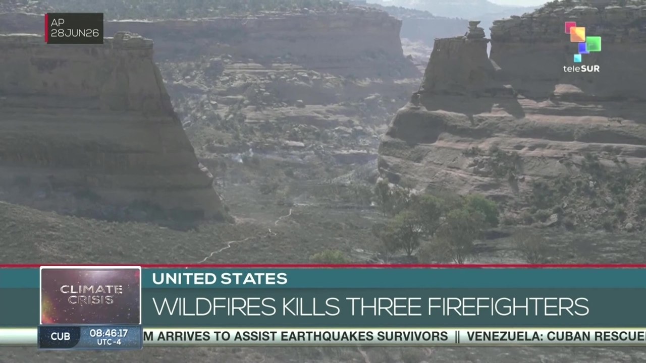 Climate Crisis | Wildfires rage in the U.S.; Czech Republic reaches 41.1°C