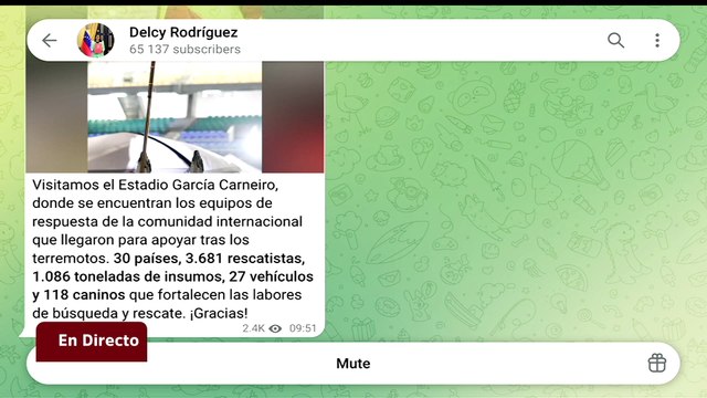 Presidenta (E): 30 países y 3.681 rescatistas fortalecen las labores de de búsqueda y rescate