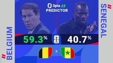 Belgium v Senegal  - World Cup Opta Predictor