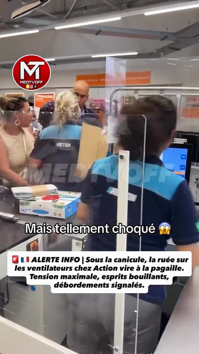 Ruée sauvage chez Action : quand la canicule fait perdre la tête pour un ventilateur