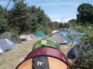 montage de tente fini