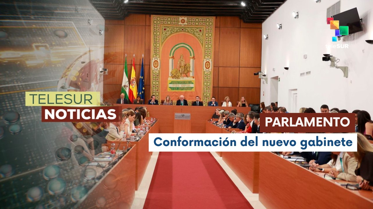Inicia sesión de investidura del parlamento de Andalucía