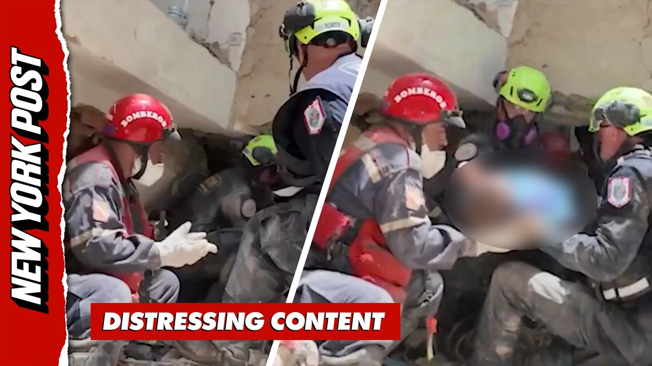 Mother and 18-day-old baby pulled alive from earthquake rubble after 32 hours