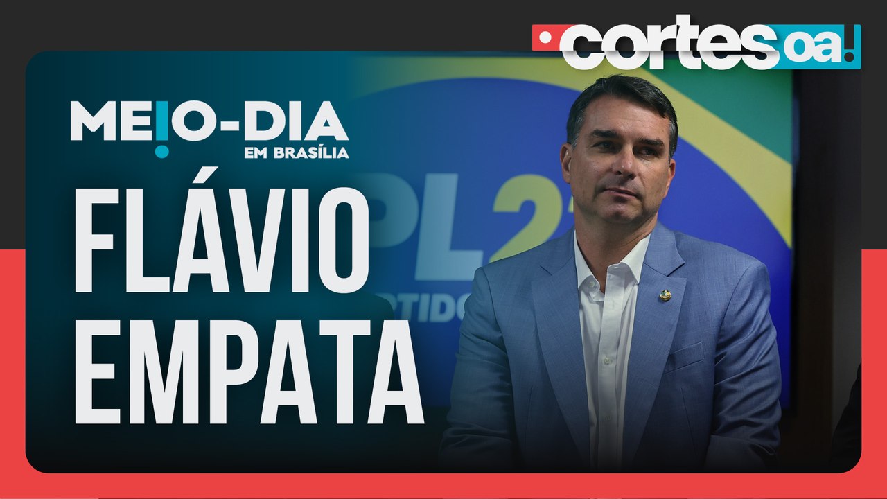 Pesquisa aponta empate técnico entre Lula e Flávio Bolsonaro