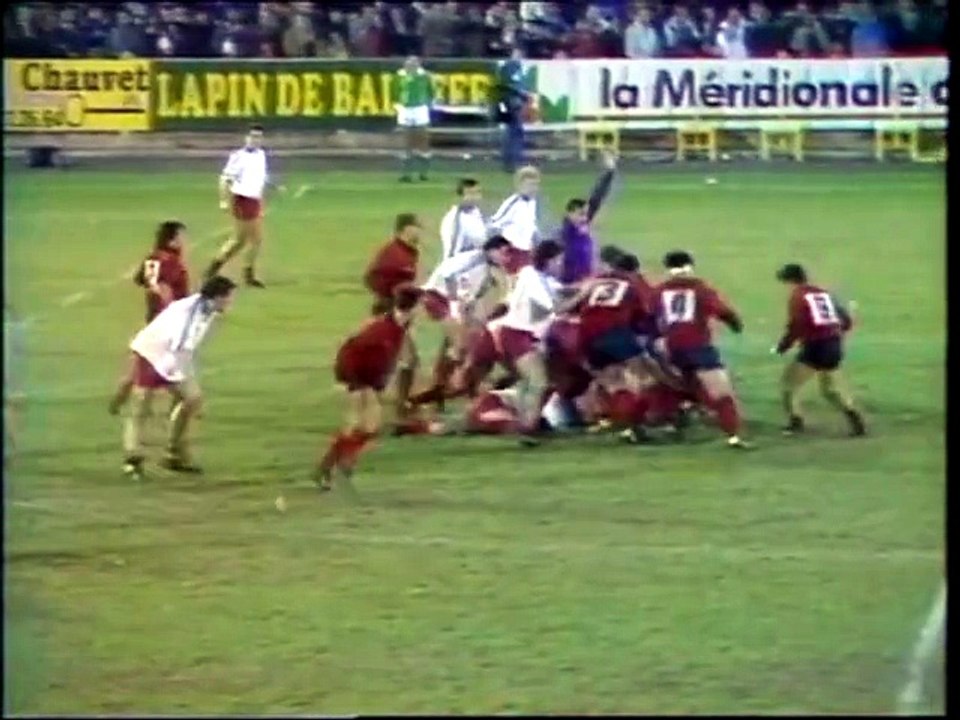 BEZIERS - TOULOUSE - 1986 - SAISON 1986/1987 -