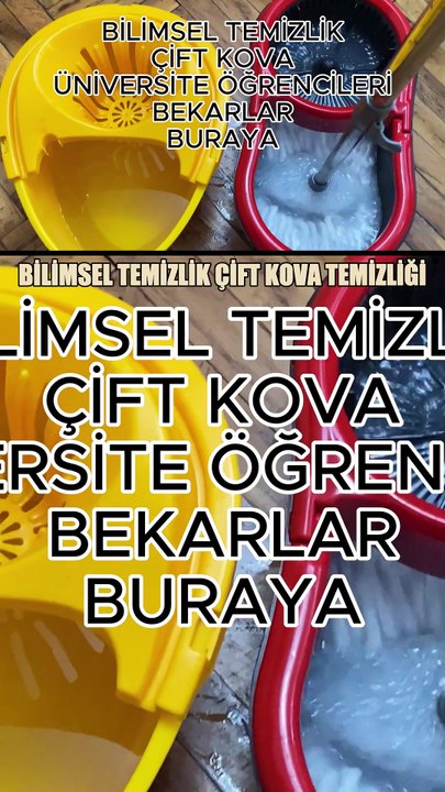 Bilimsel Temizlik ÇİFT KOVA TEMİZLİĞİ ÜNİVERSİTELİ BEKARLAR BURAYA