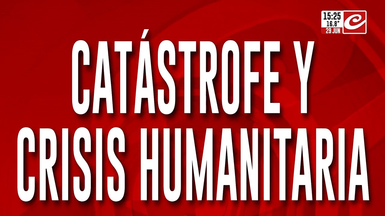 Catástrofe y crisis humanitaria: "Esta tragedia no tiene fin"