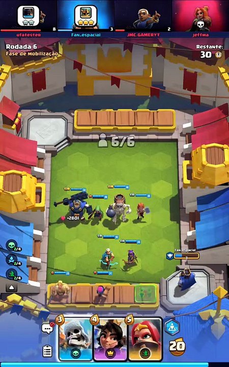 Clash Royale | Card Movement Strategy | No Commentary