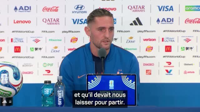 France - Rabiot : On est heureux de retrouver le coach