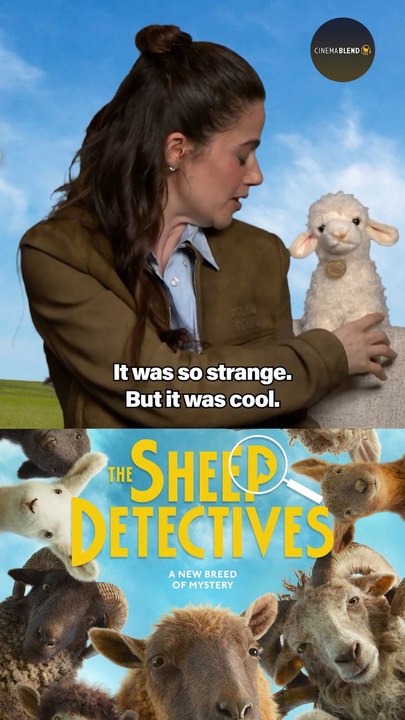 Molly Gordon on the 'Strange' Experience of Filming 'The Sheep Detectives'