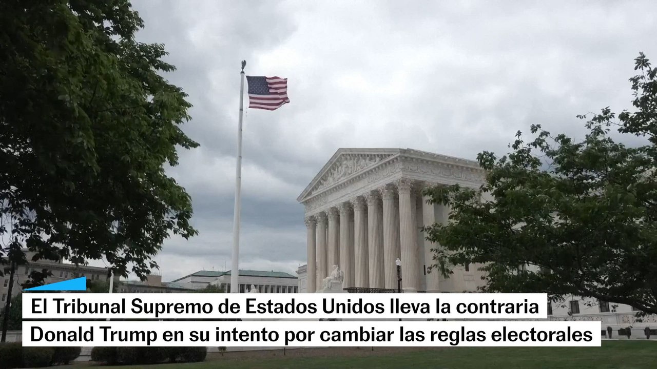 Pese a Trump, la Suprema Corte de EE UU avala conteo de votos por correo tras la elección
