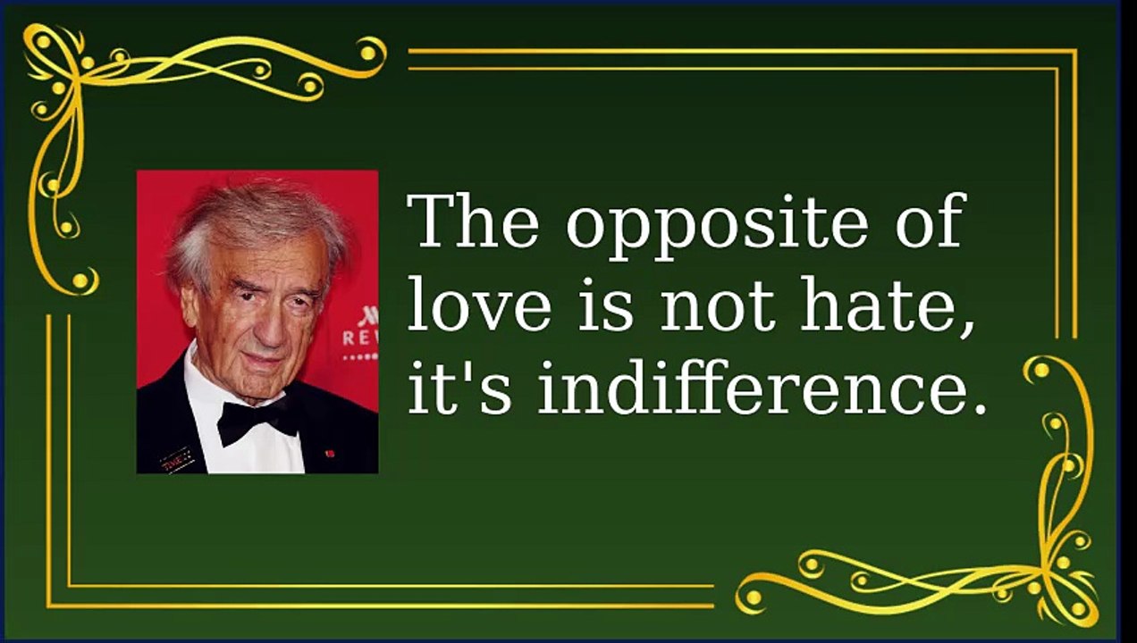 Elie Wiesel's Most Powerful Quotes on Humanity, Memory & Hope