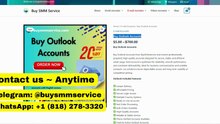 Buy Old Outlook Accounts with Instant Online Delivery