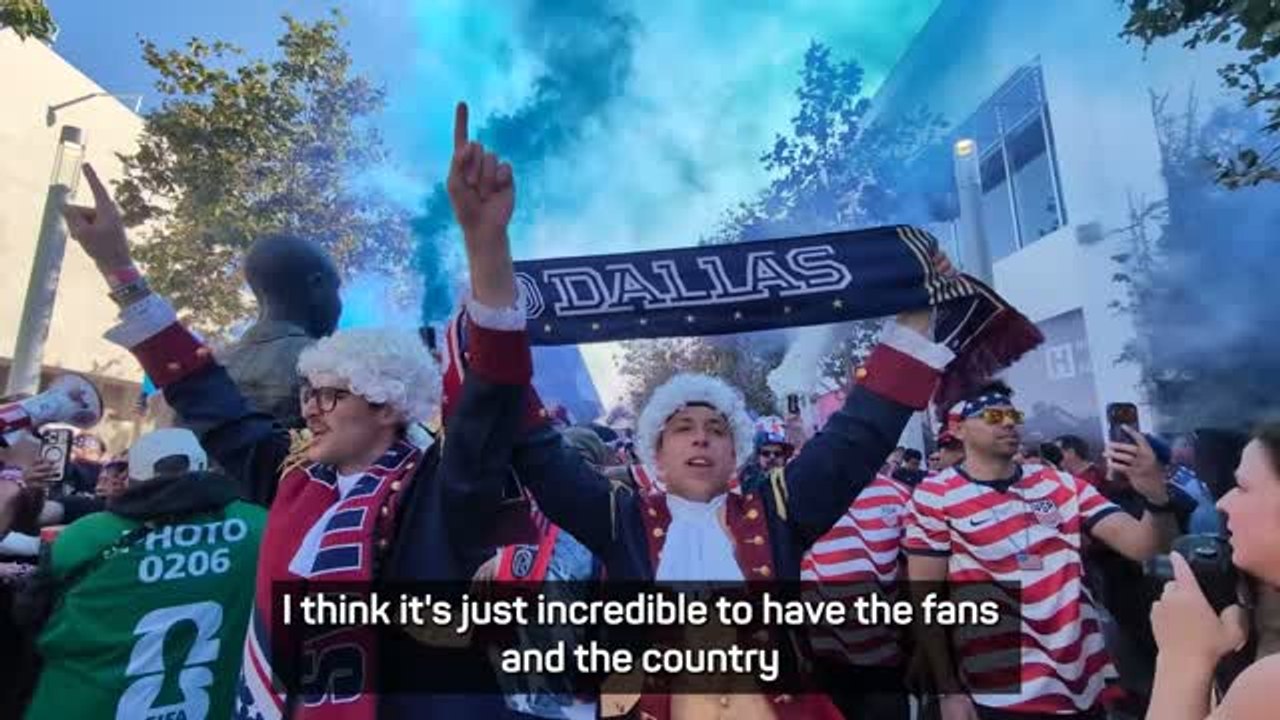 USMNT basking in America's soccer love