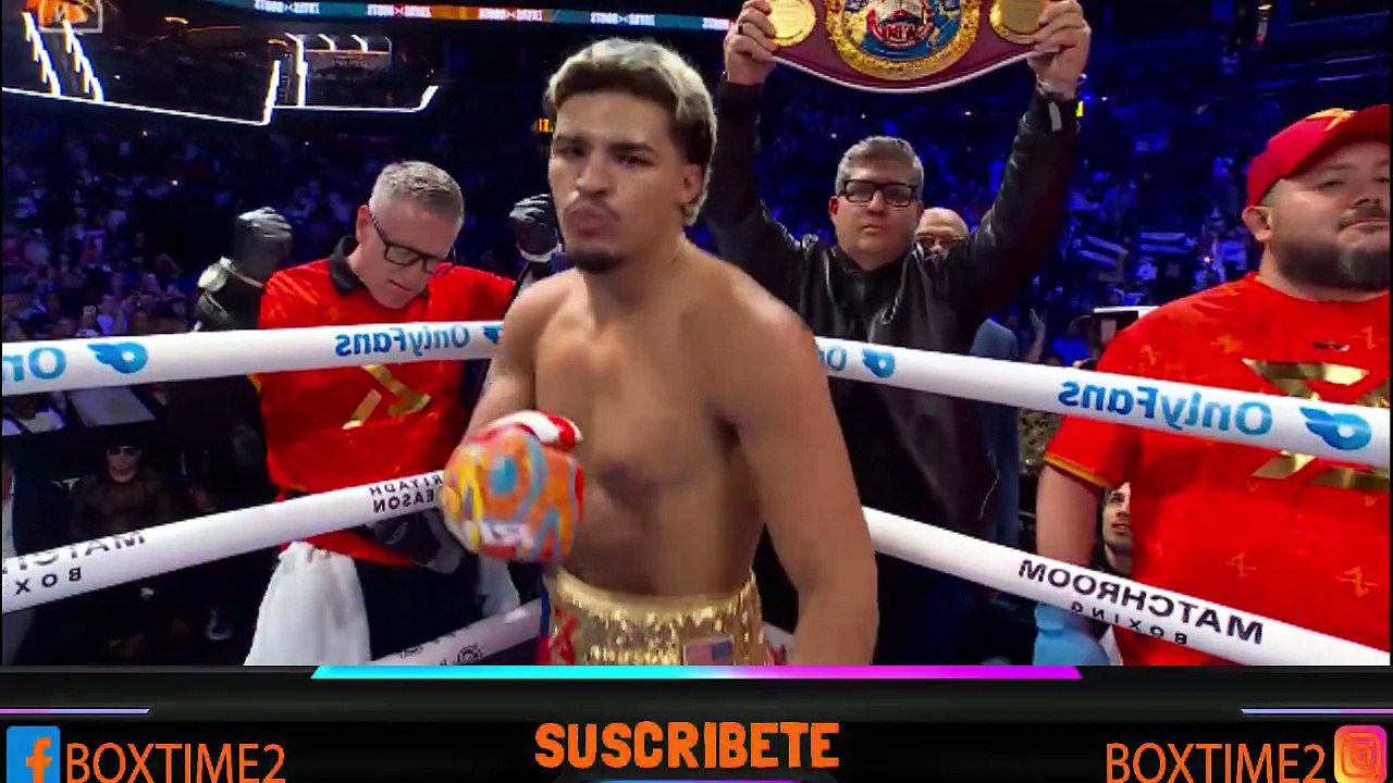 JARÓN "👢👢" ENNIS DERROTA A XANDER Y ES CAMPEÓN AMB & OMB SUPERWELTER EN PELEA ESPECTACULAR EN NY