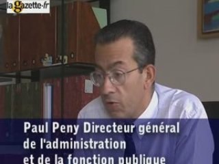 Peny, DGAFP : le pécule et les collectivités locales
