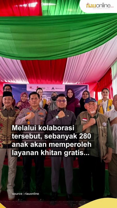 Senyum 280 Anak di Balik Khitan Gratis EMP Bentu Limited dan Yayasan Bakrie Amanah