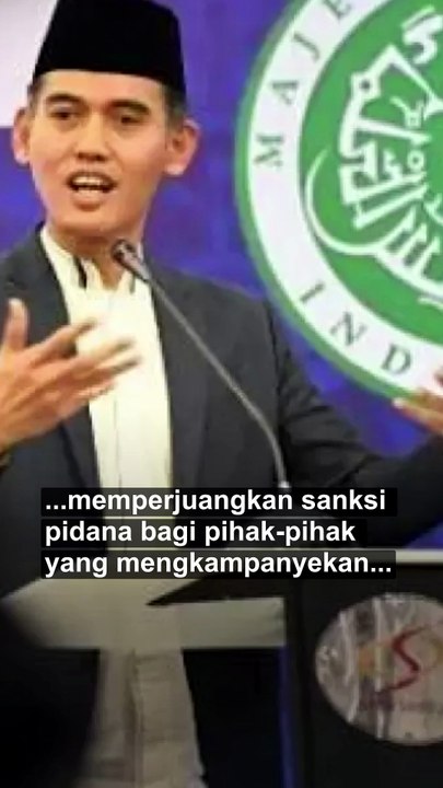 Ditolak Puluhan Organisasi, MUI Tegaskan Tetap Istiqamah Perjuangkan Sanksi Pidana LGBT