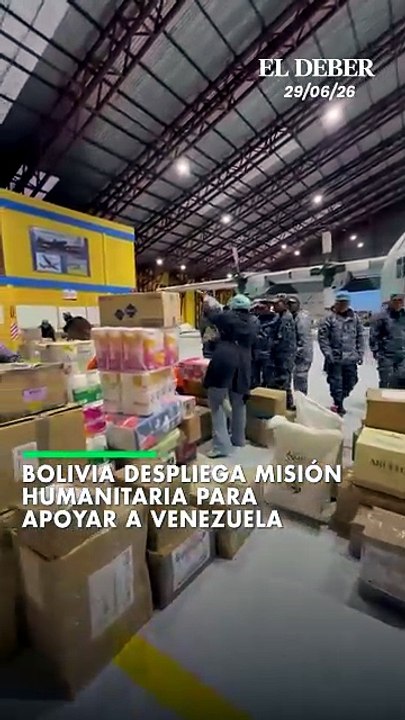 Bolivia despliega misión humanitaria para apoyar a Venezuela