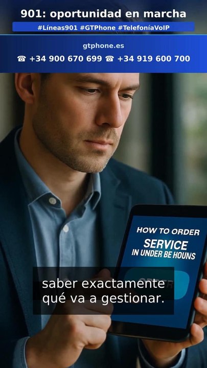 Guía rápida: contrata línea 901 en menos de 48 Horas (en 1 minuto)