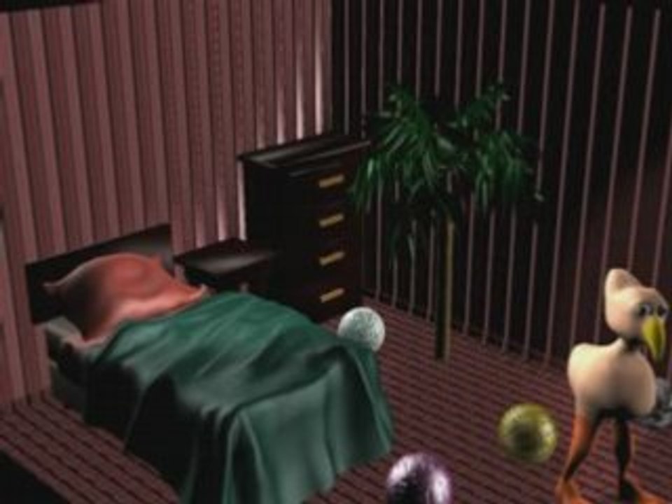 Truespace 7.5 Character animation and physics