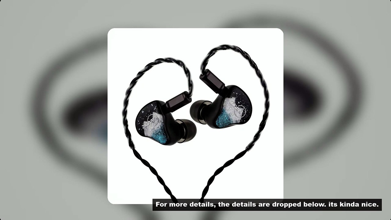 Linsoul ZiiGaat Horizon 1DD + 2BA + 2 Planar Tribrid IEM Earphones Natural Tonal Balance with  Custo
