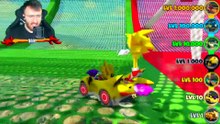DE COCHE de SUPER SONIC NIVEL 1 a NIVEL 1.000.000 en GTA 5 !! (Sonic Movie mod)