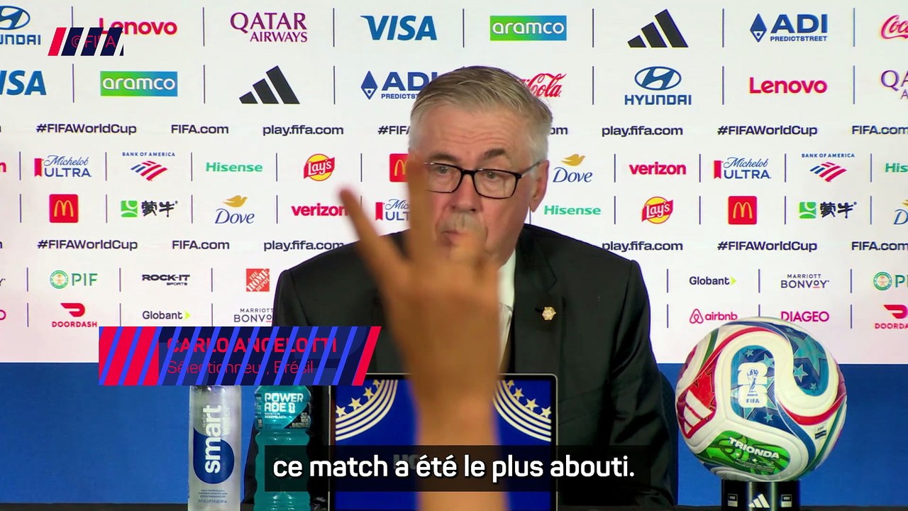 Ancelotti après la victoire face au Japon : "C'...