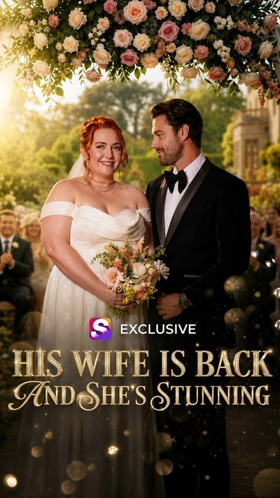 his wife is back and she's stunning
