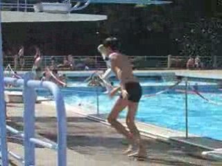 Salto arrière Léa raté