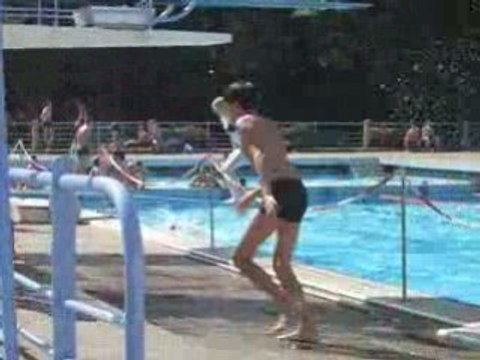 Salto arrière Léa raté