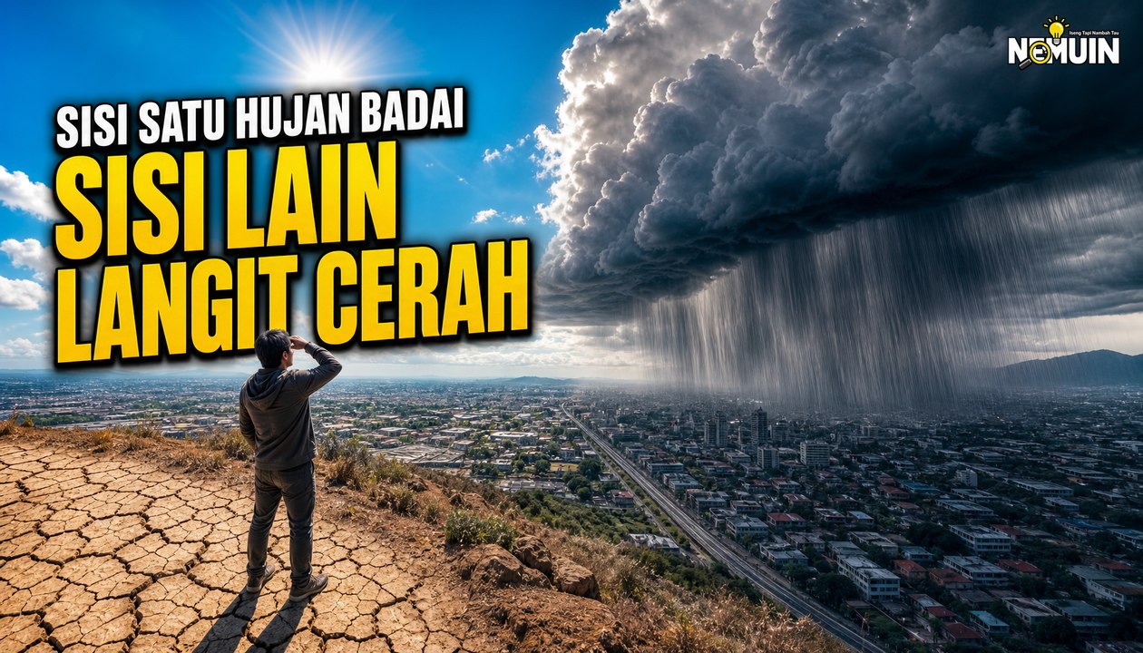 Di Satu Tempat Hujan Deras, di Sebelahnya Kering Kerontang: Kok Bisa?