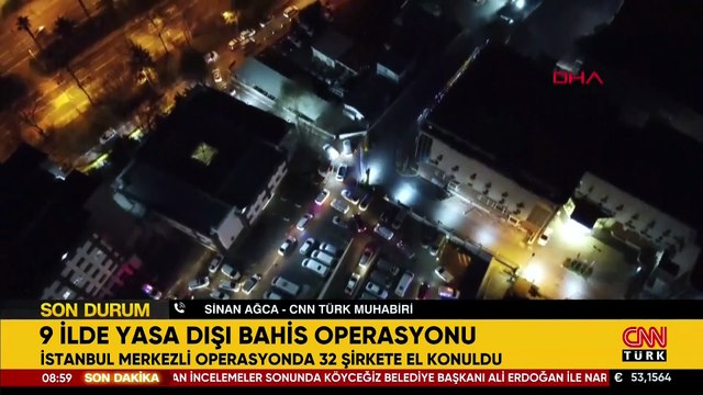 İstanbul merkezli 9 ilde yasa dışı bahis operasyonu: 32 şirkete el konuldu