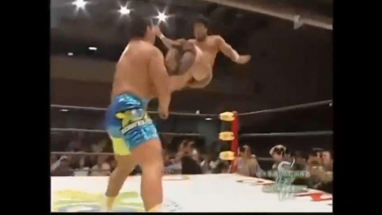 KENTA, Kobashi, Aoki, & Ito vs. Nakajima, Sasaki, Miyahara, & Okita (Kensuke Office 8/17/08)