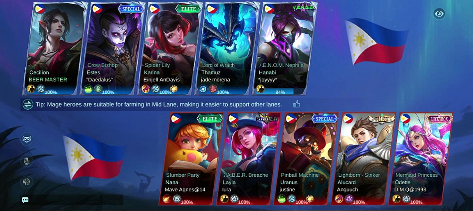 MOBILE LEGENDS ( CECILION )