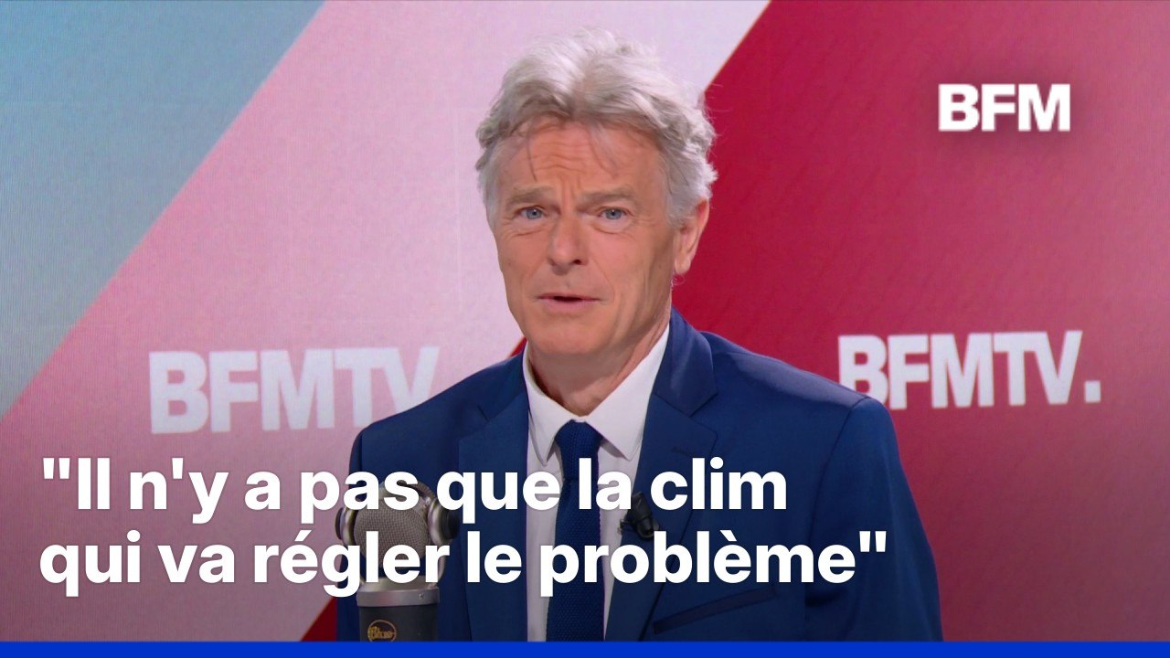Canicule: Fabien Roussel se dit "en colère" face à "l'inaction du gouvernement"