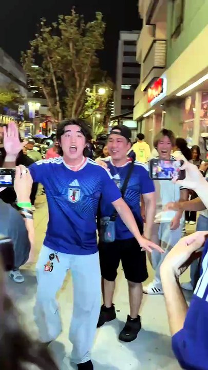 JAPAN WENT WILD FOR BRAZIL VS JAPAN GAME