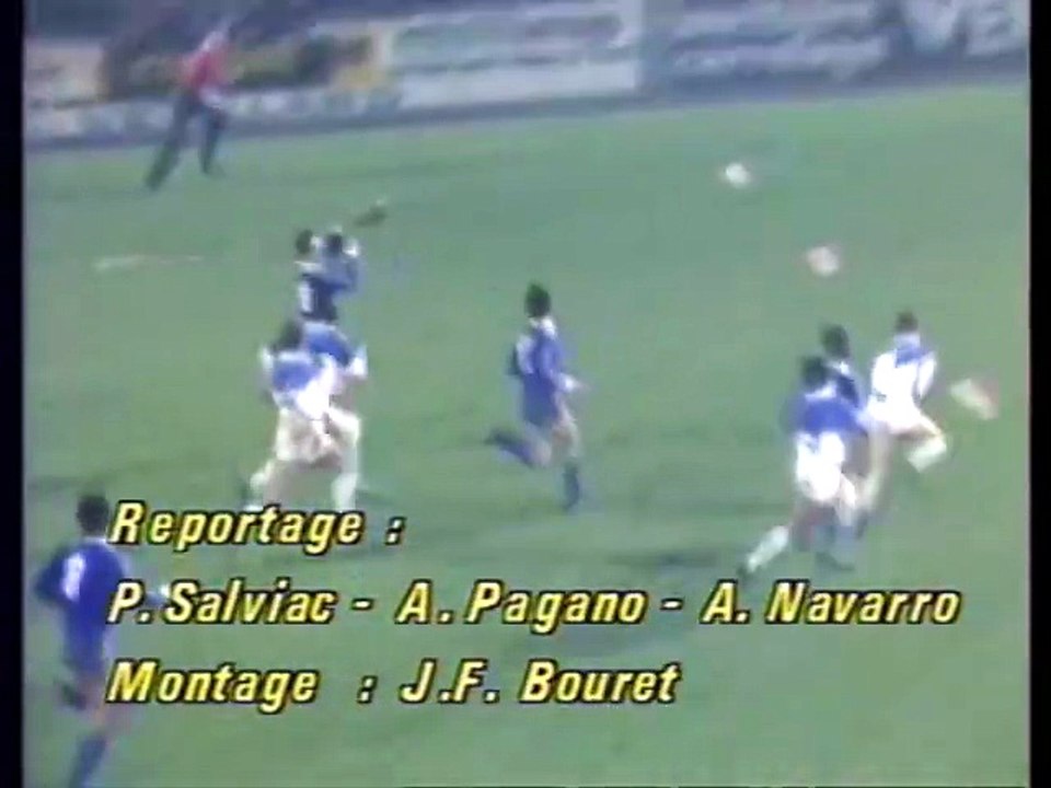 AGEN - BAYONNE - 1986 - SAISON 1986/1987 -