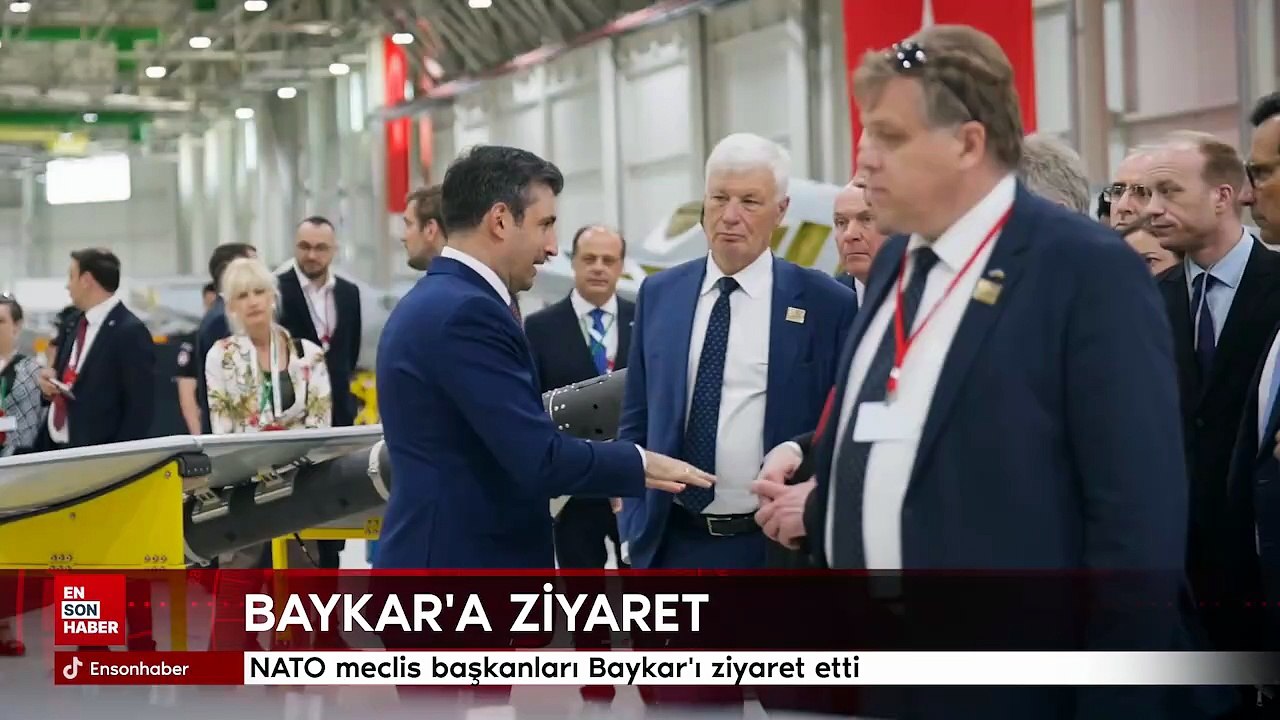 NATO meclis başkanları Baykar'ı ziyaret etti