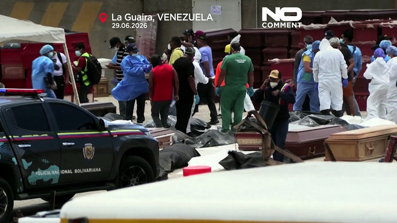 Venezuela: porto de La Guaira transforma-se em morgue improvisada