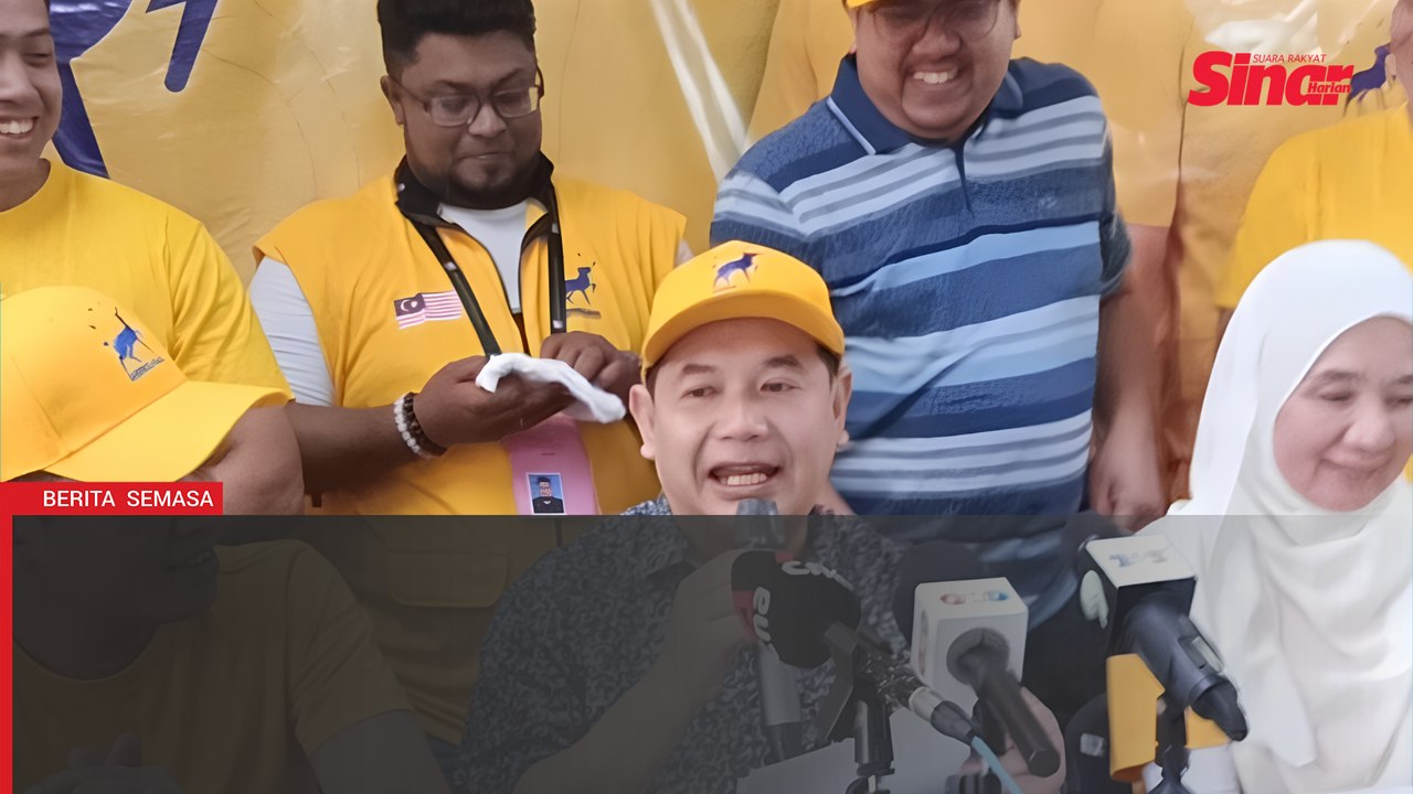 Rafizi persoal jentera, program kerajaan dalam kempen PRN Johor