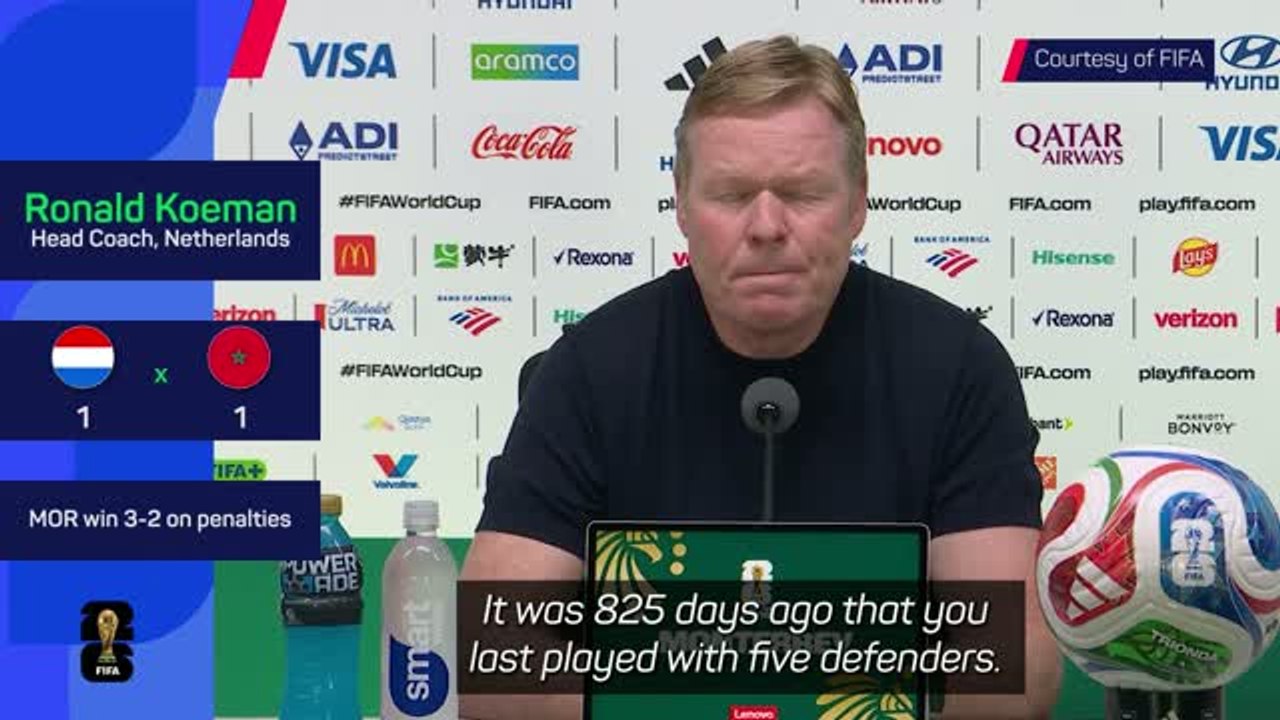 'I'd do it again' - Koeman defends tactics in Netherlands' elimination