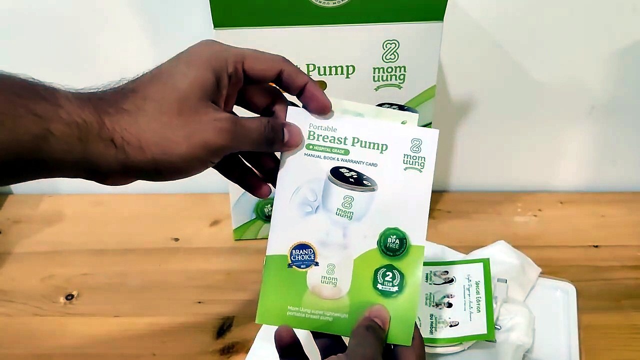 UNBOXING POMPA ASI PORTABLE ELEKTRIK MOM UUNG