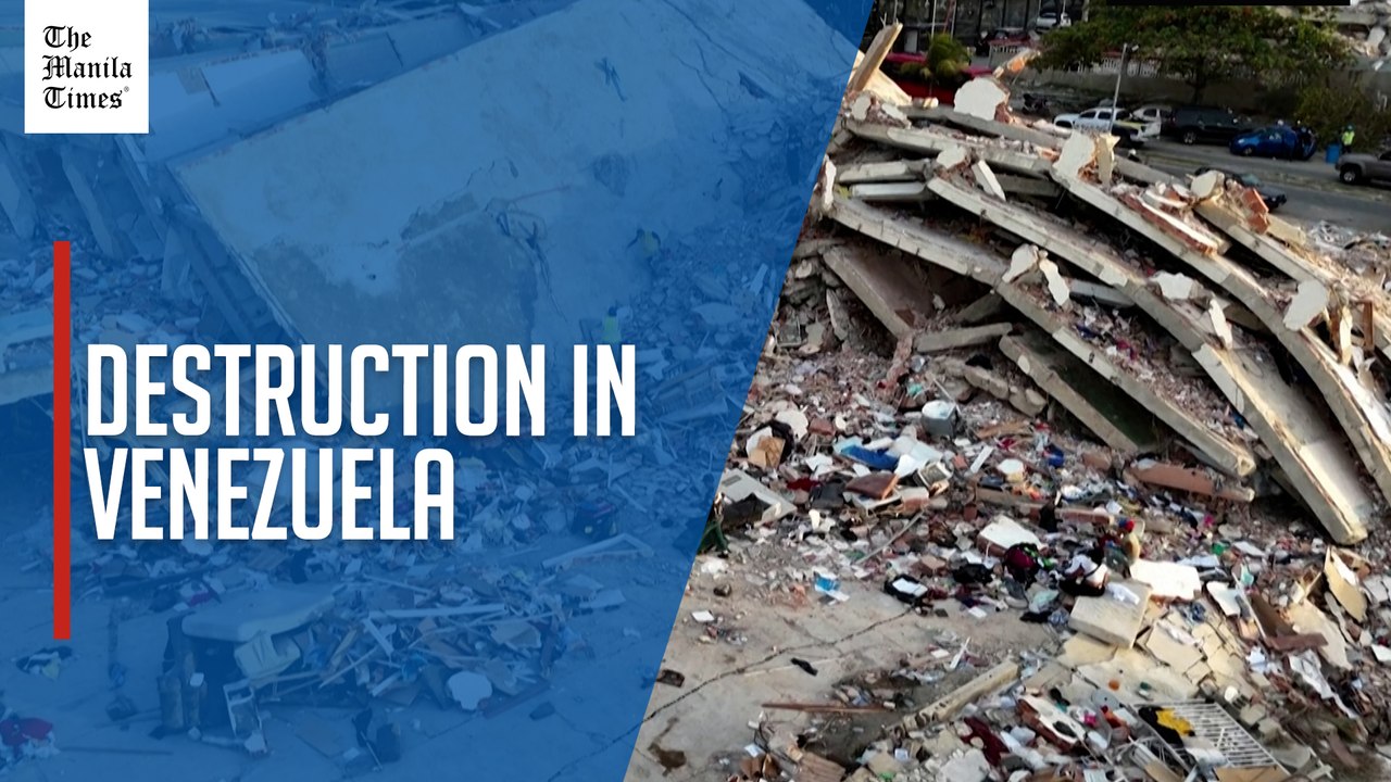 Destruction five days after Venezuela quake