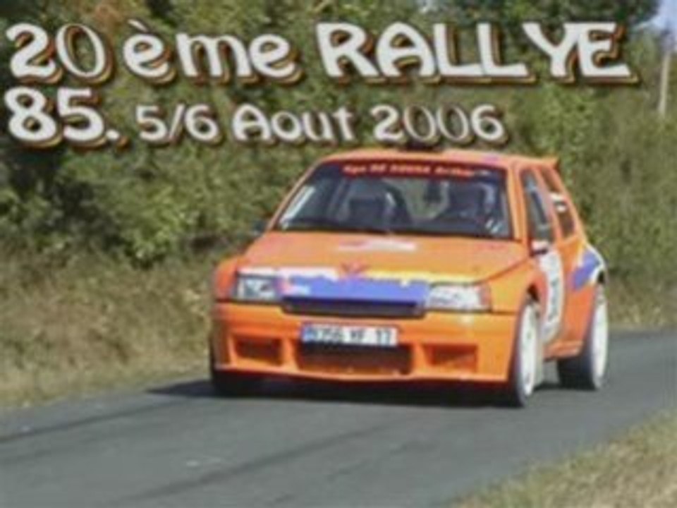 Rallye 85 2006.