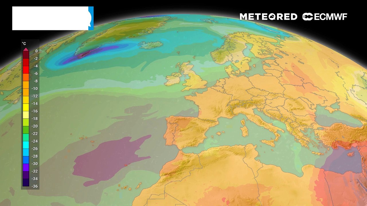 Una cúpula de calor se instalará sobre España