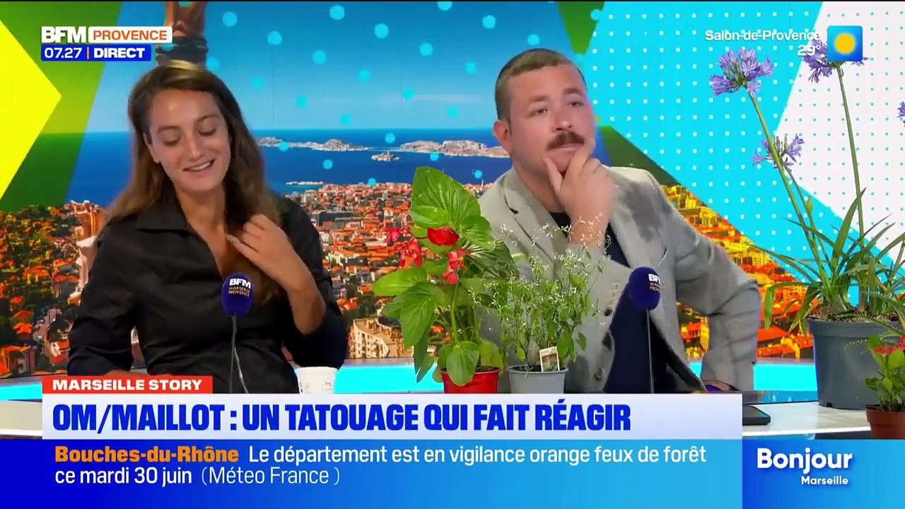 Provocation ou nullité ? La marque de sport Puma présente le nouveau maillot de l'OM avec un mannequin portant un tatouage "Paris" sur le bras ! Toutes les photos retirées en catastrophe