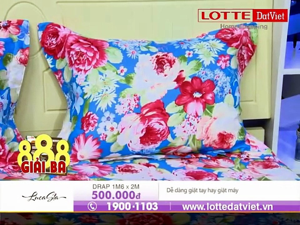 Bộ Drap và Mền Cao Cấp Lucasta | VTVcab 14 - Lotte DatViet Home Shopping